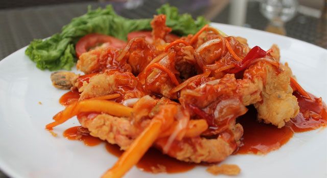 Kepiting Saus Padang